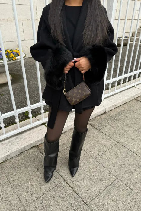 Manteau fourrure Naïa